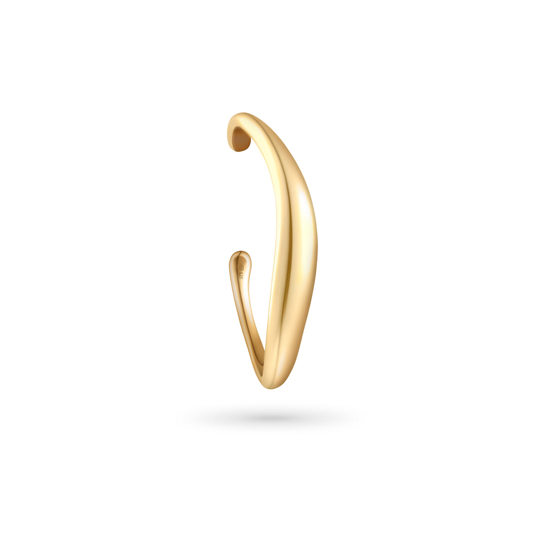 Flow Bangle Bracelet - Gold