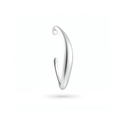 Flow Bangle Bracelet - Silver