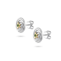Sole Stellar Green Jade Earrings