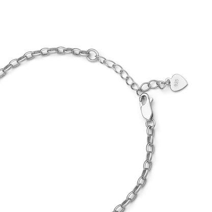 Sweet Earth Brown Jade Bracelet - Silver